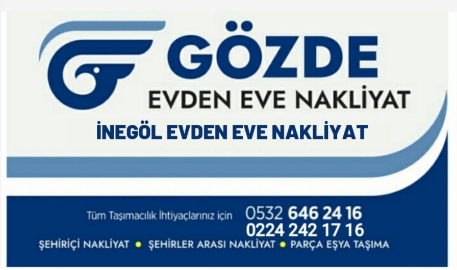 İnegöl evden eve nakliyat