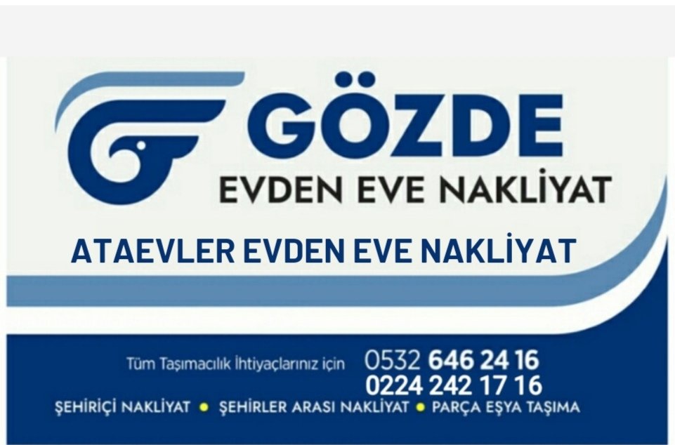 Ataevler Evden Eve Nakliyat