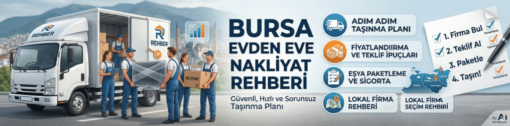 Bursa Evden Eve Nakliyat Rehberi